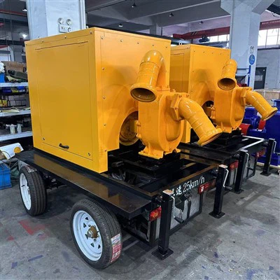 Bomba de agua diésel de alta resistencia, flujo de salida de 6 pulgadas, 200 m3/h