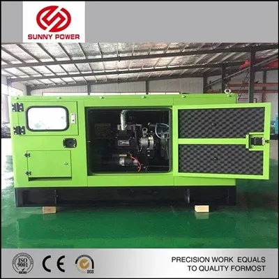 Generador diésel de bajo nivel de ruido